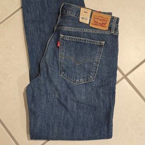 Levi's Women's Mid-Rise Low Pro Straight Jeans - Breathe Out 31